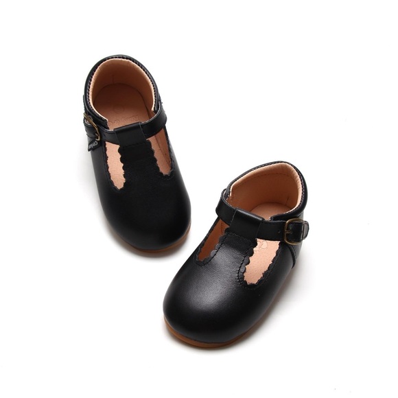 Riley T-Straps - Onyx Black - Picture 1 of 11